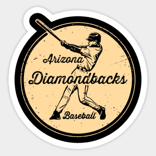 Vintage Diamondbacks Sticker